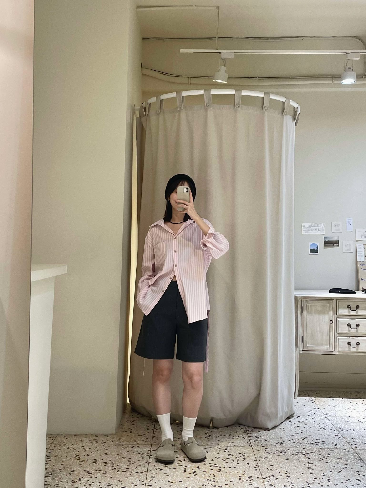 設計師附帶條紋襯衫 ( 4色 / 少量現貨 )18