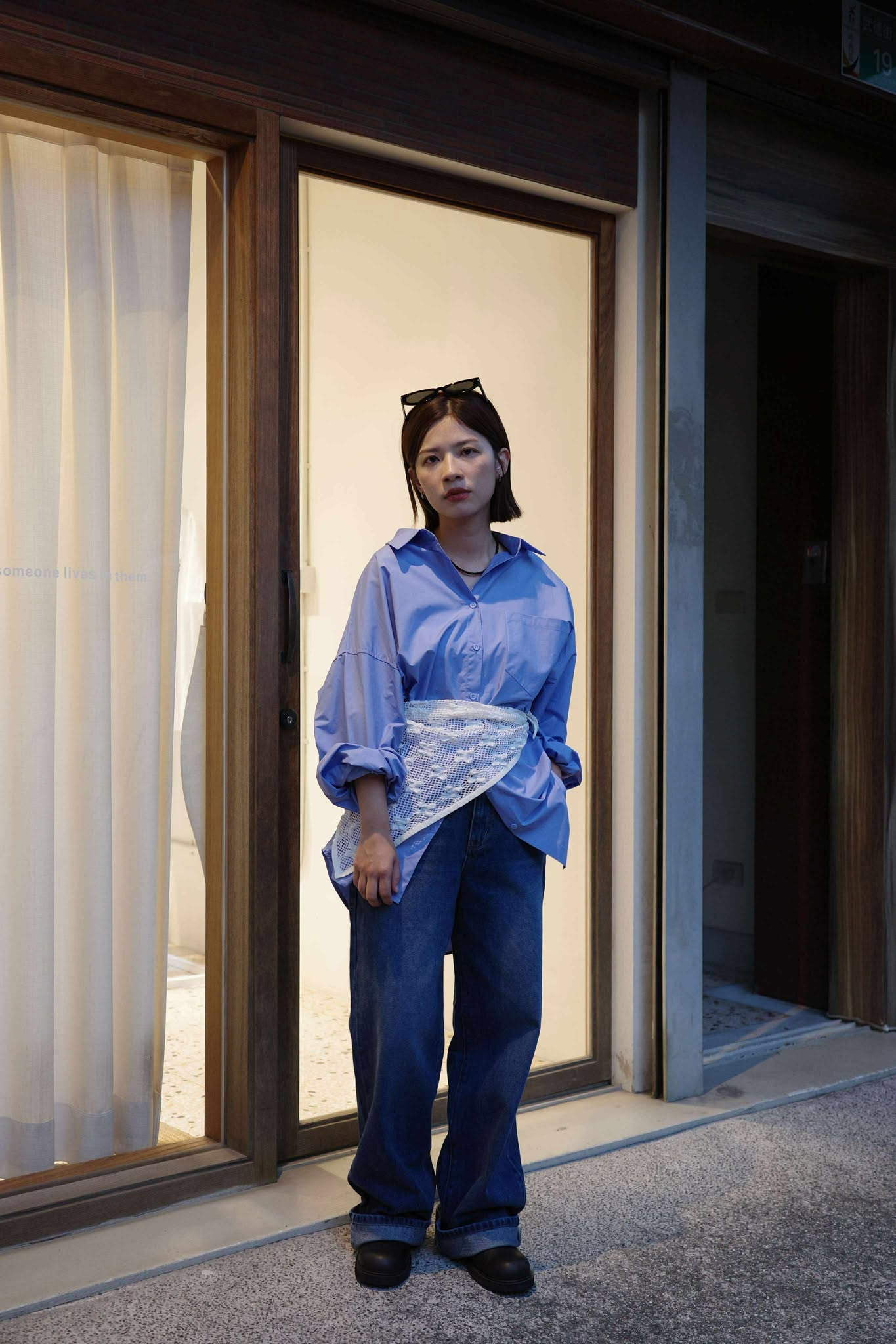 #903經典深藍小直筒7