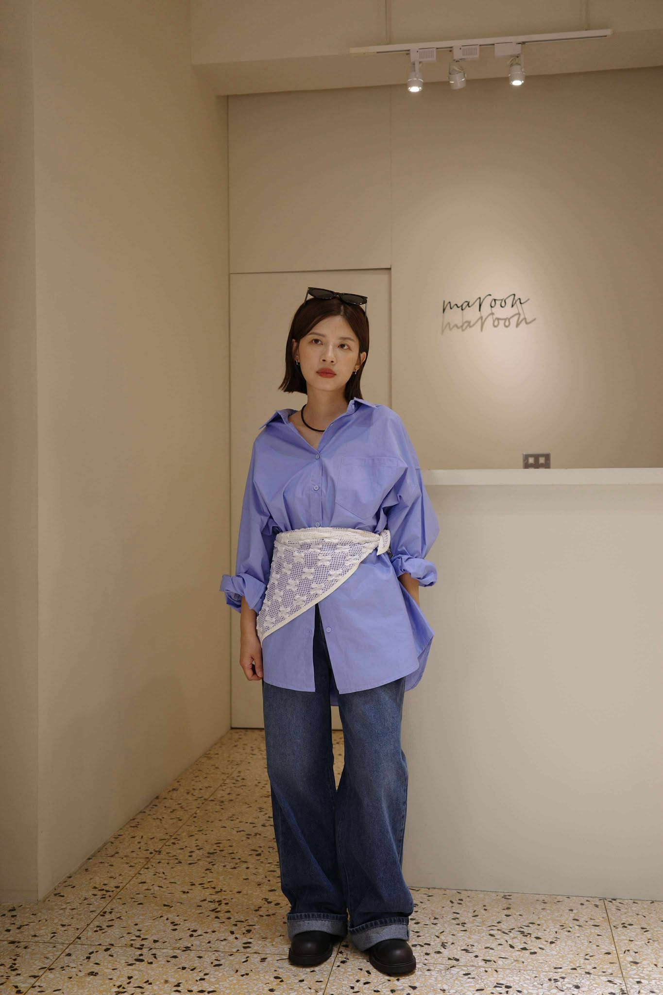 #903經典深藍小直筒5