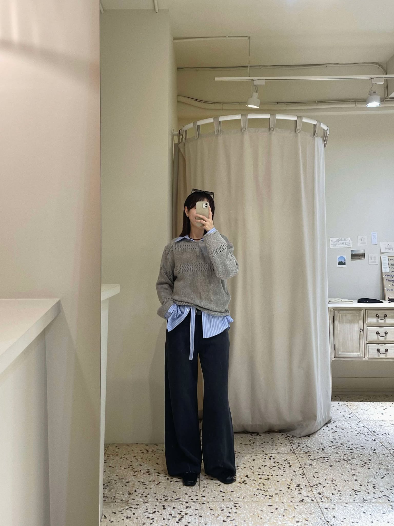 微船領簍空粗針織衫 ( 5色 )13