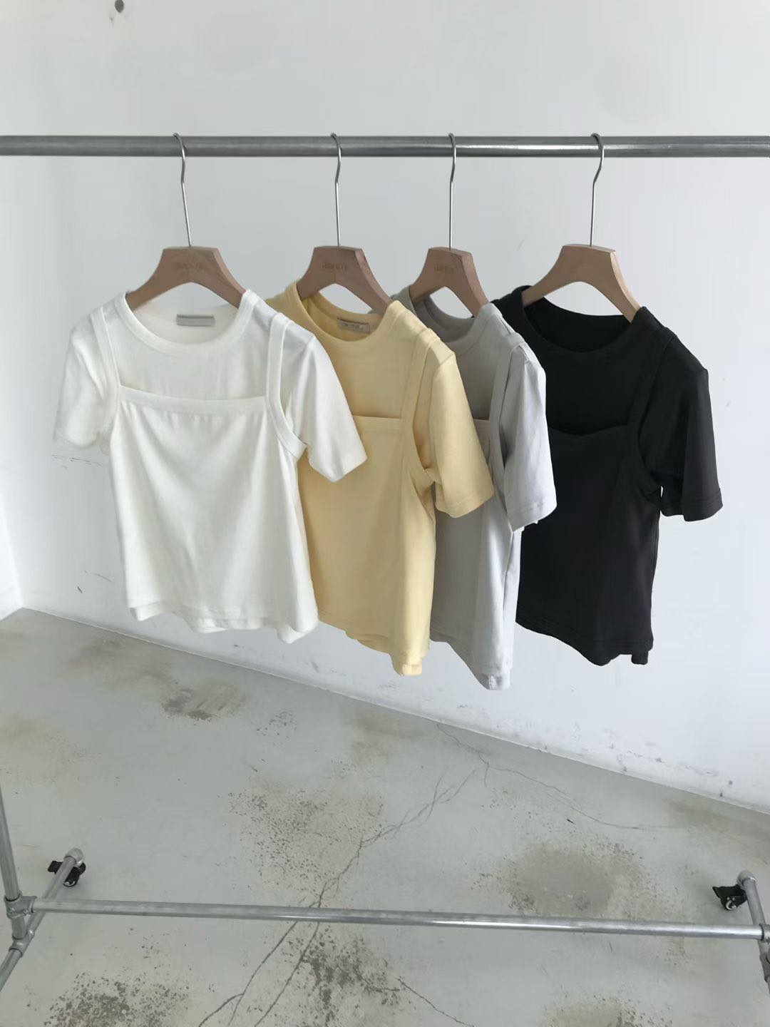 超柔軟舒服短袖TEE ( 4色 )14