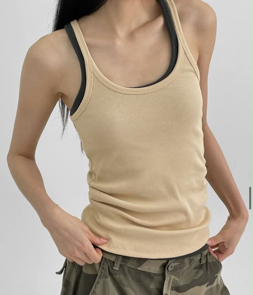 JENNIE感美式背心 ( 10色 )14