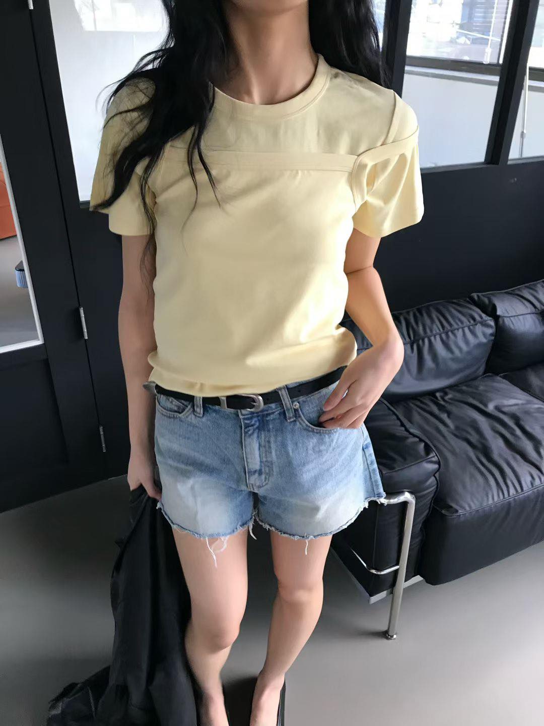 超柔軟舒服短袖TEE ( 4色 )10