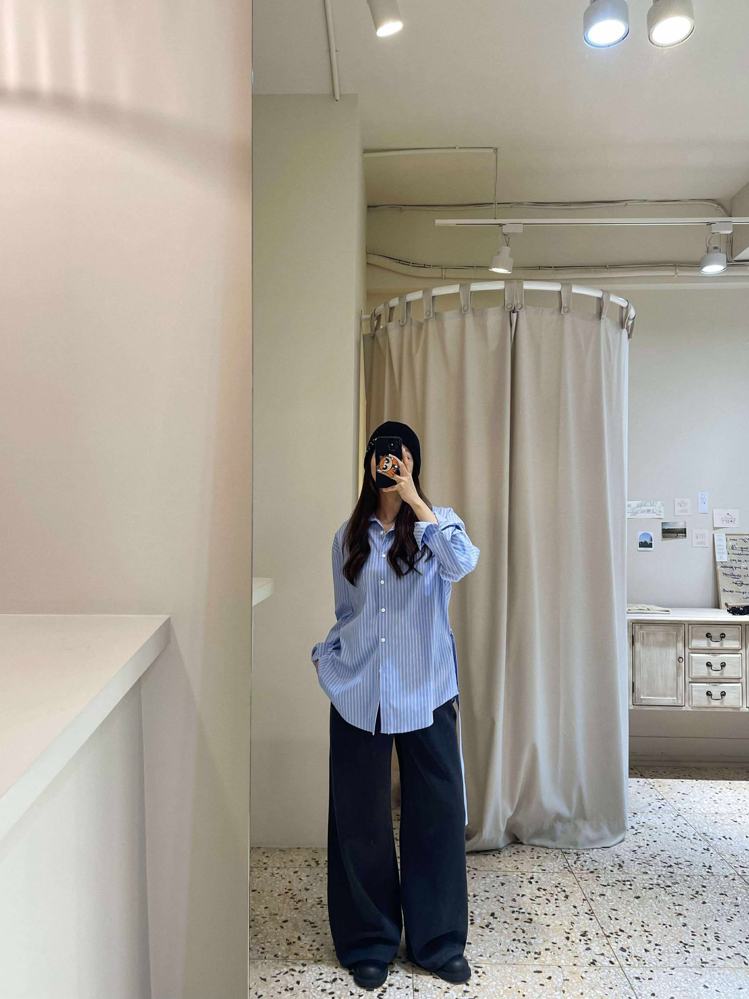 設計師附帶條紋襯衫 ( 4色 / 少量現貨 )9