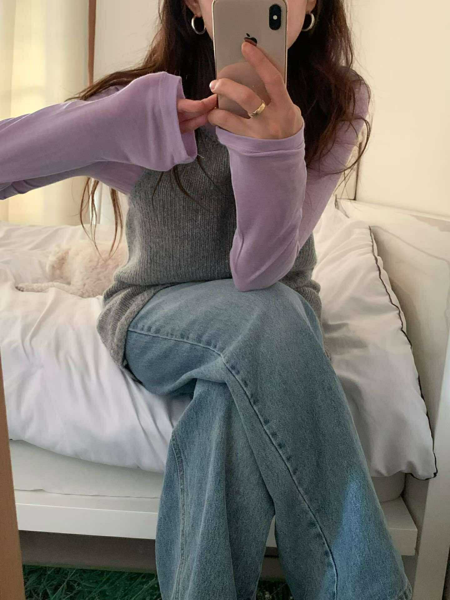 多色素面打底衣 ( 5色 / 少量現貨 )