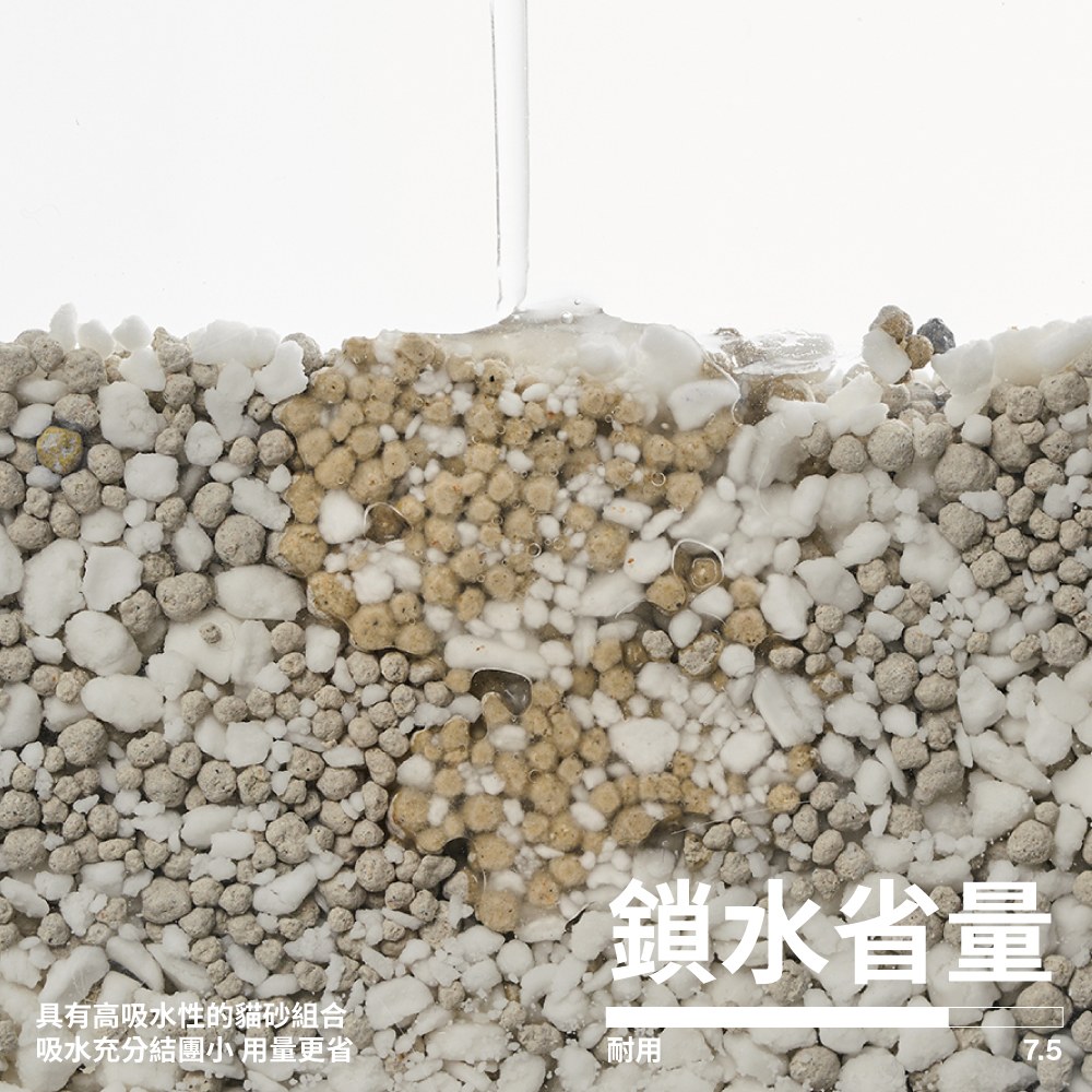 木薯礦砂 40%:60% 混合貓砂4包入4