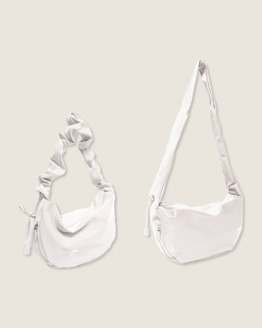 2way光澤側背包-杏6