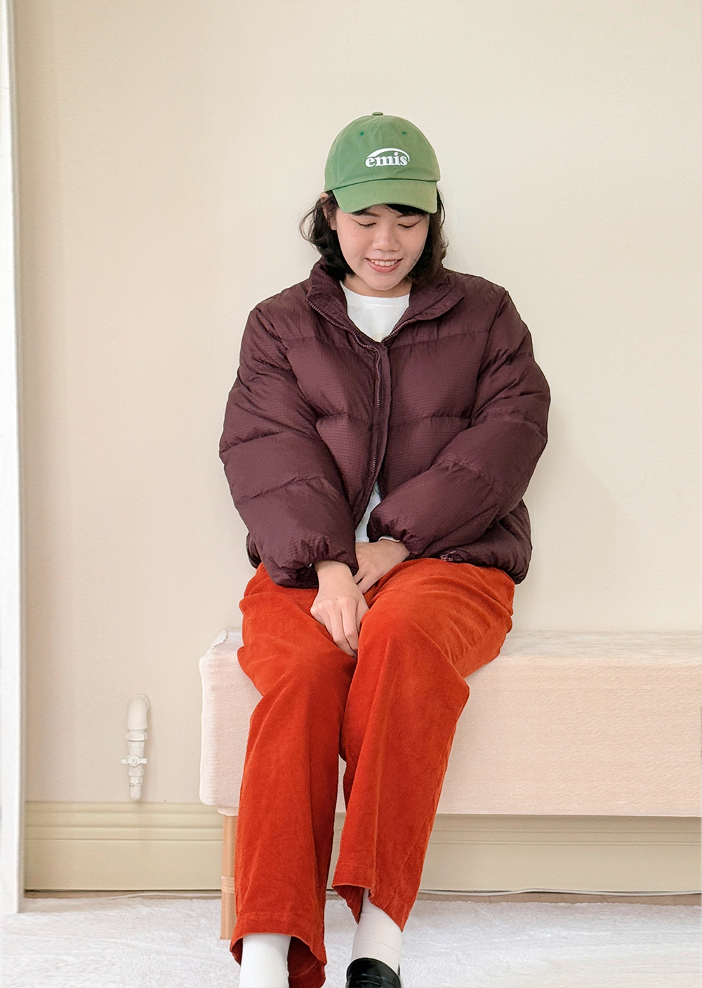 90鴨絨立領短外套5