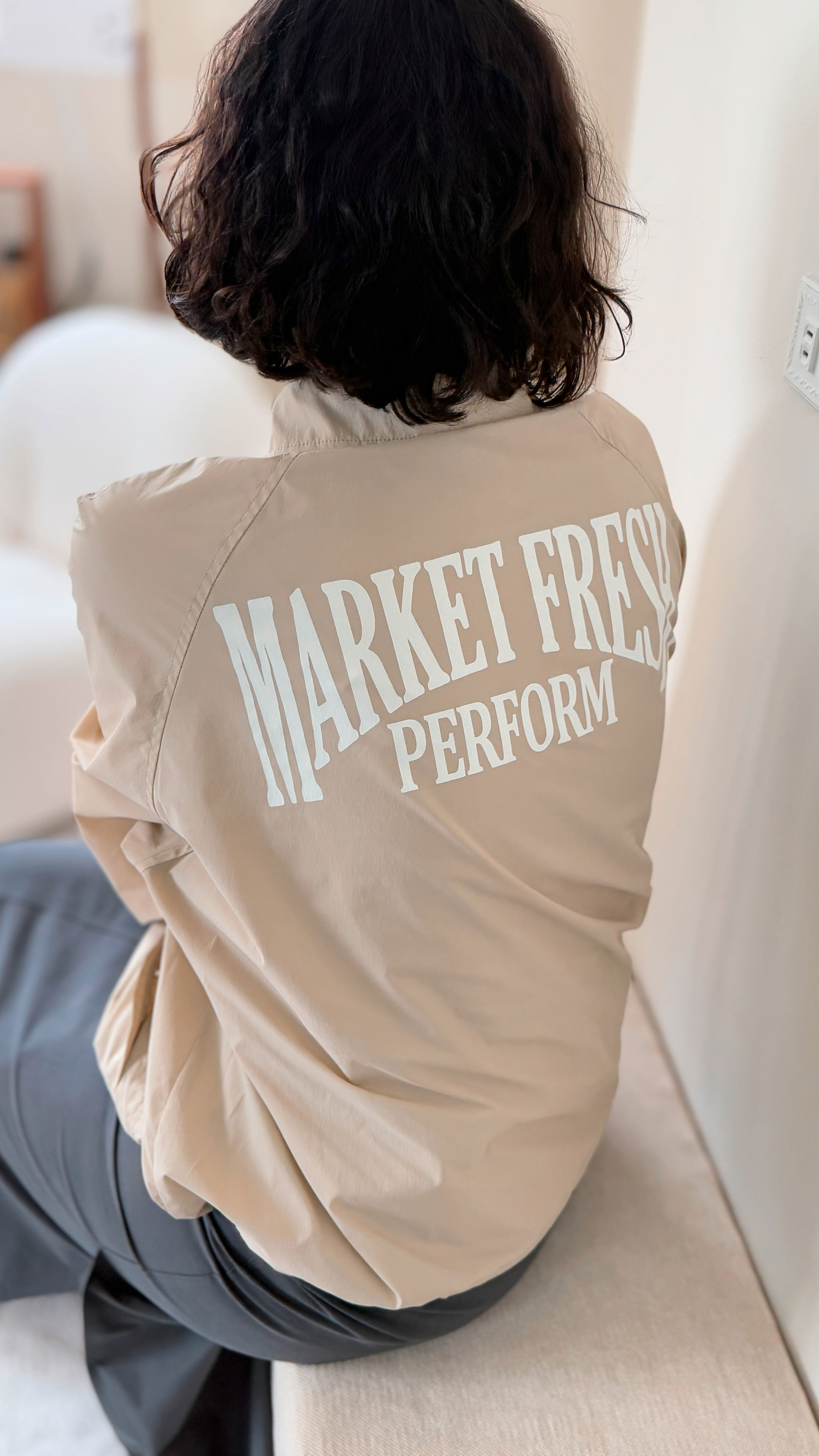 輕機能立領上衣