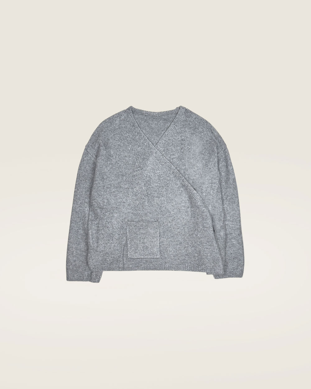 witharch極簡V領針織衫