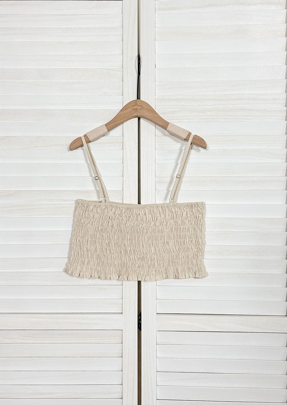 棉質設計感吊帶背心5