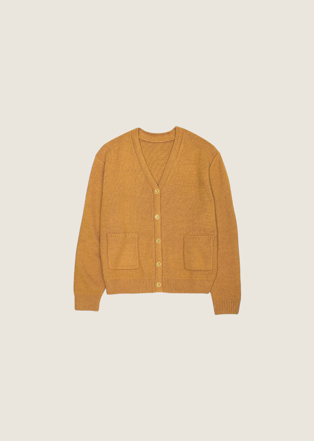 經典V領開襟外套