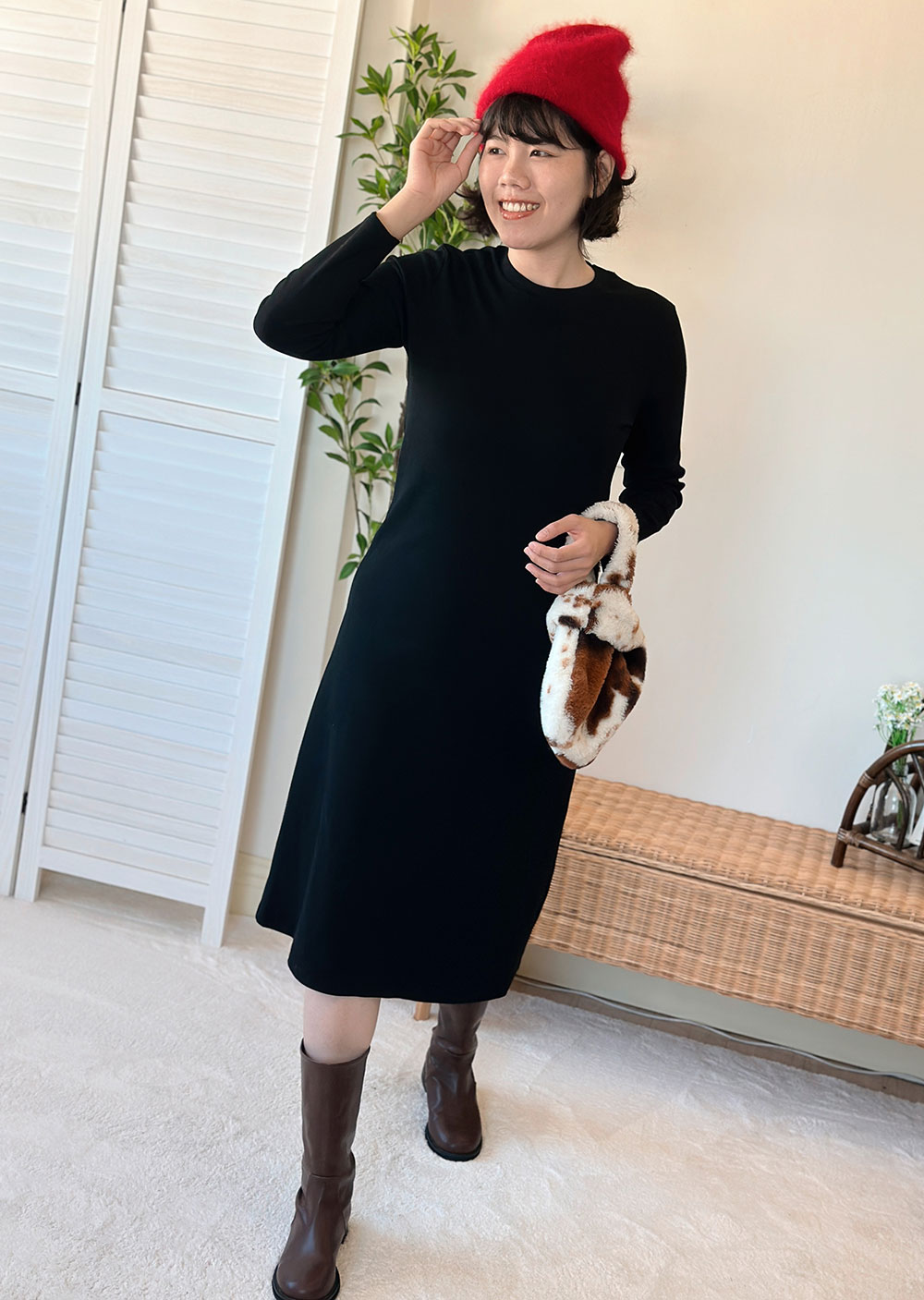 韓國極簡神纖洋裝2