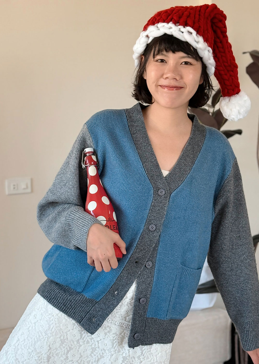 北歐粗針聖誕帽4