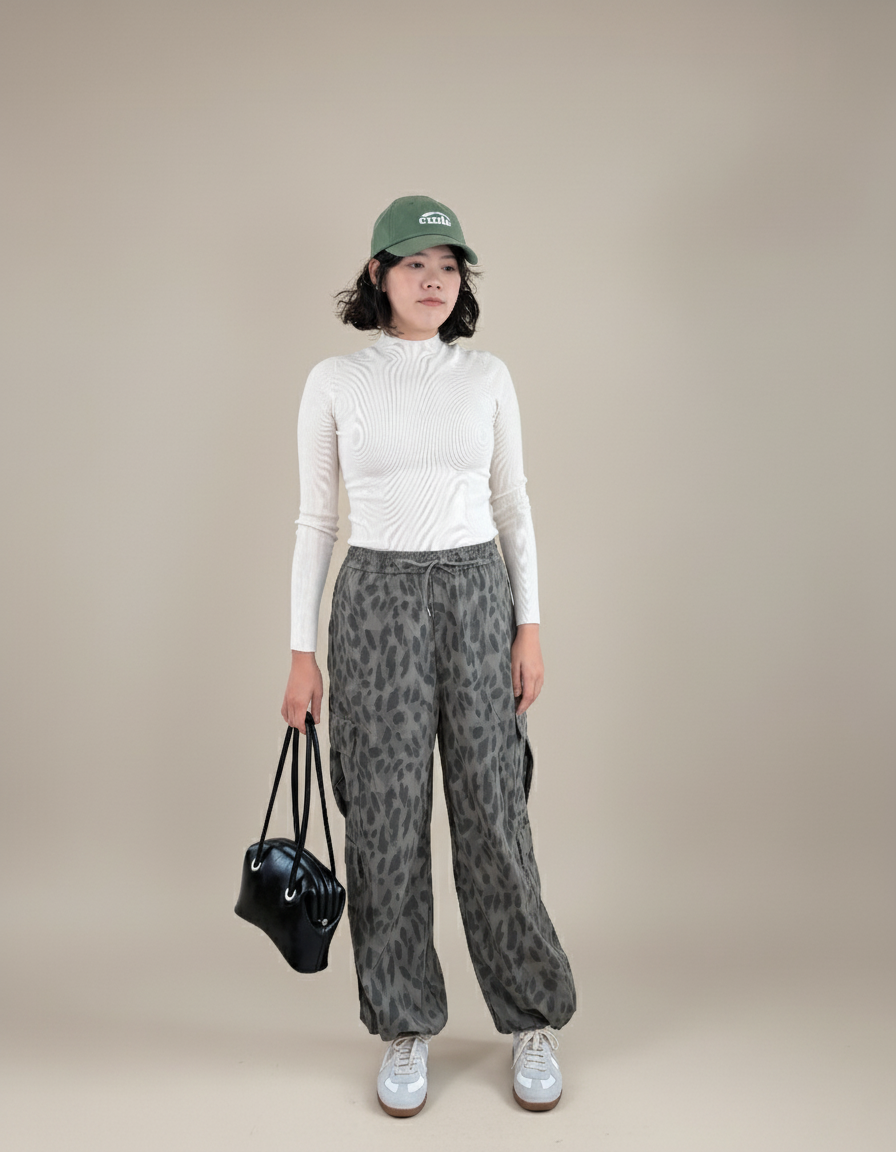 3D小立領上衣-杏5