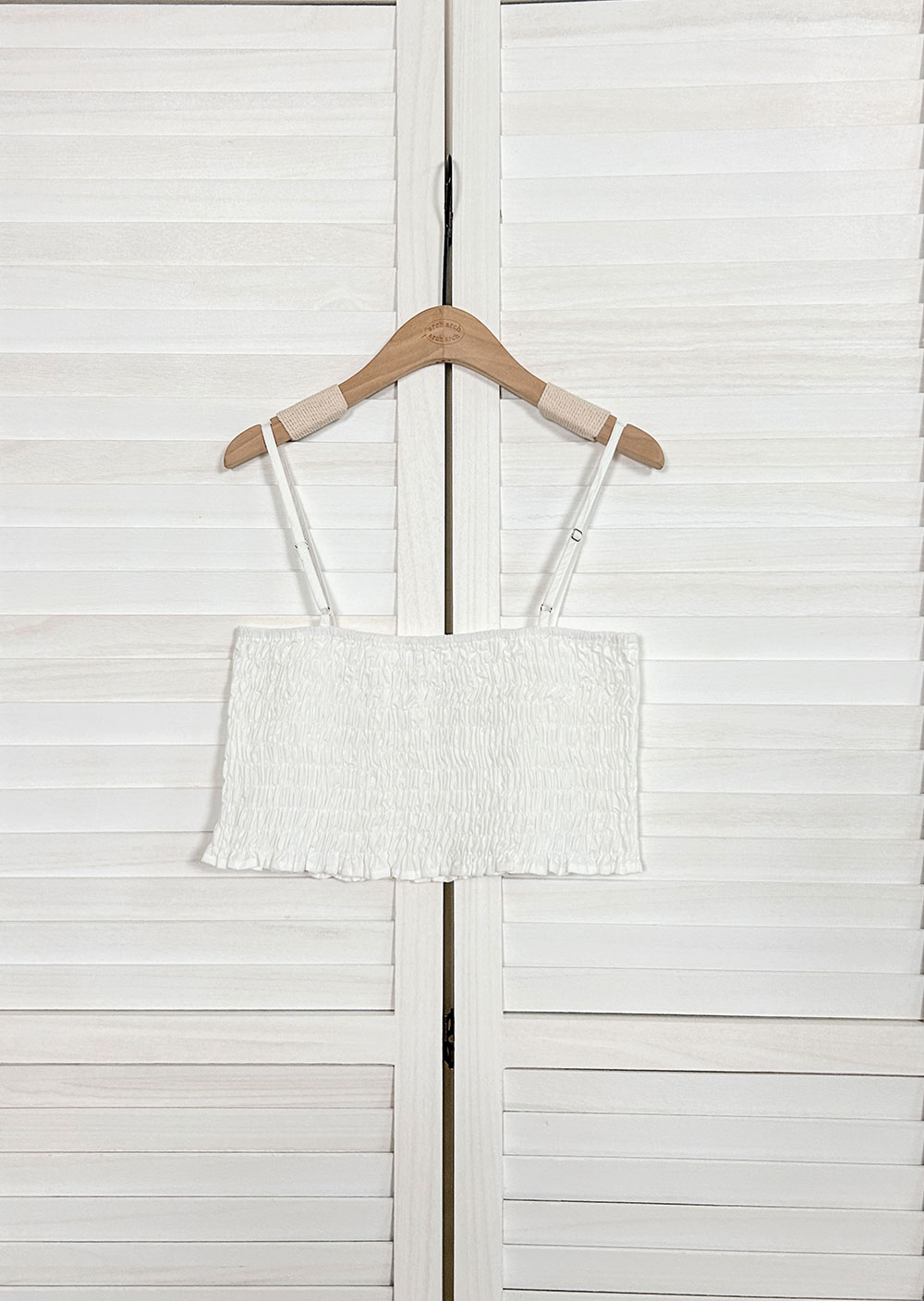 棉質設計感吊帶背心10