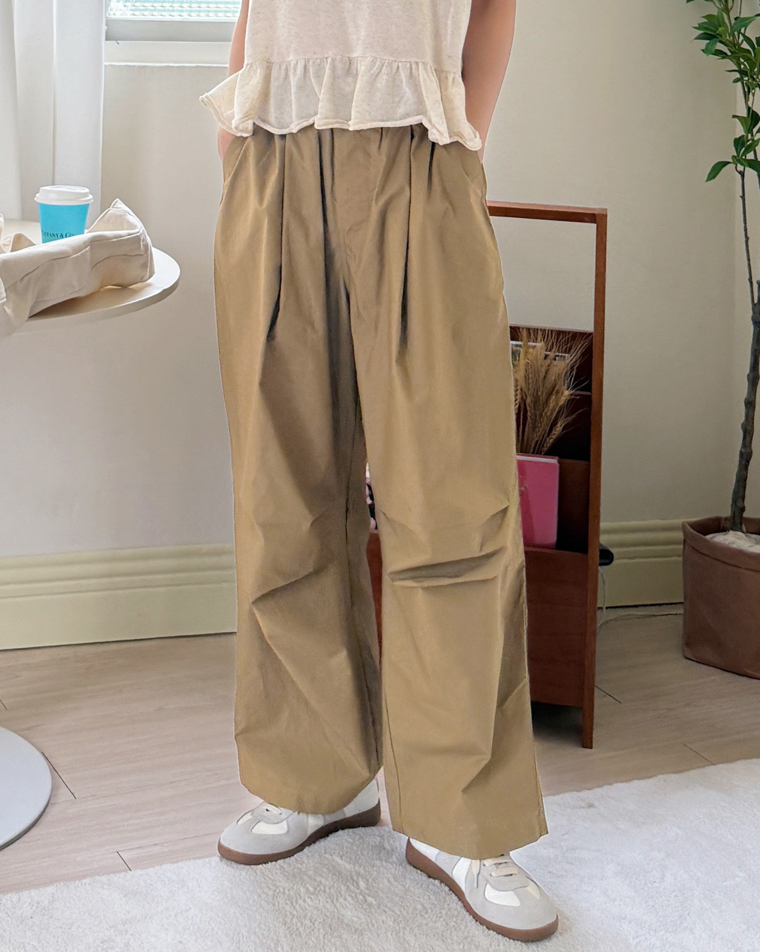 高級降落傘工裝褲