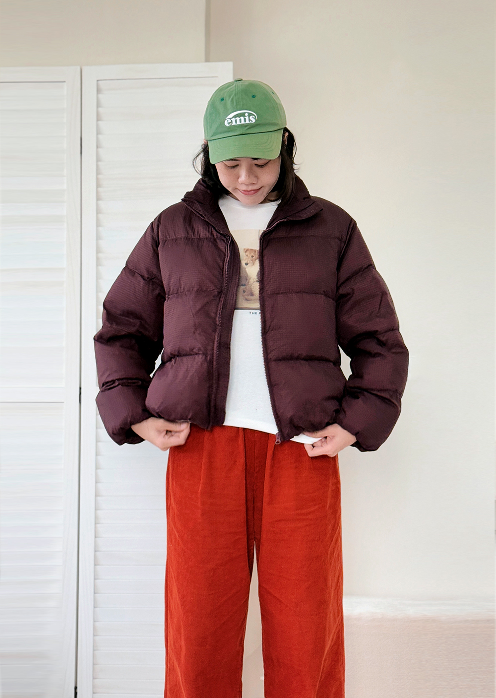 90鴨絨立領短外套4