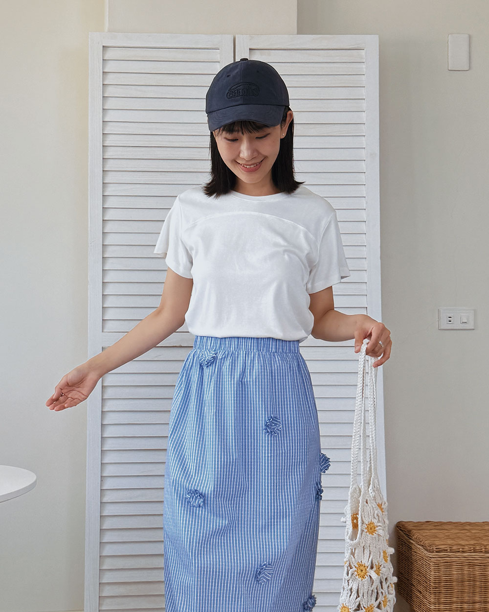 witharch莫代爾弧線tee-白1