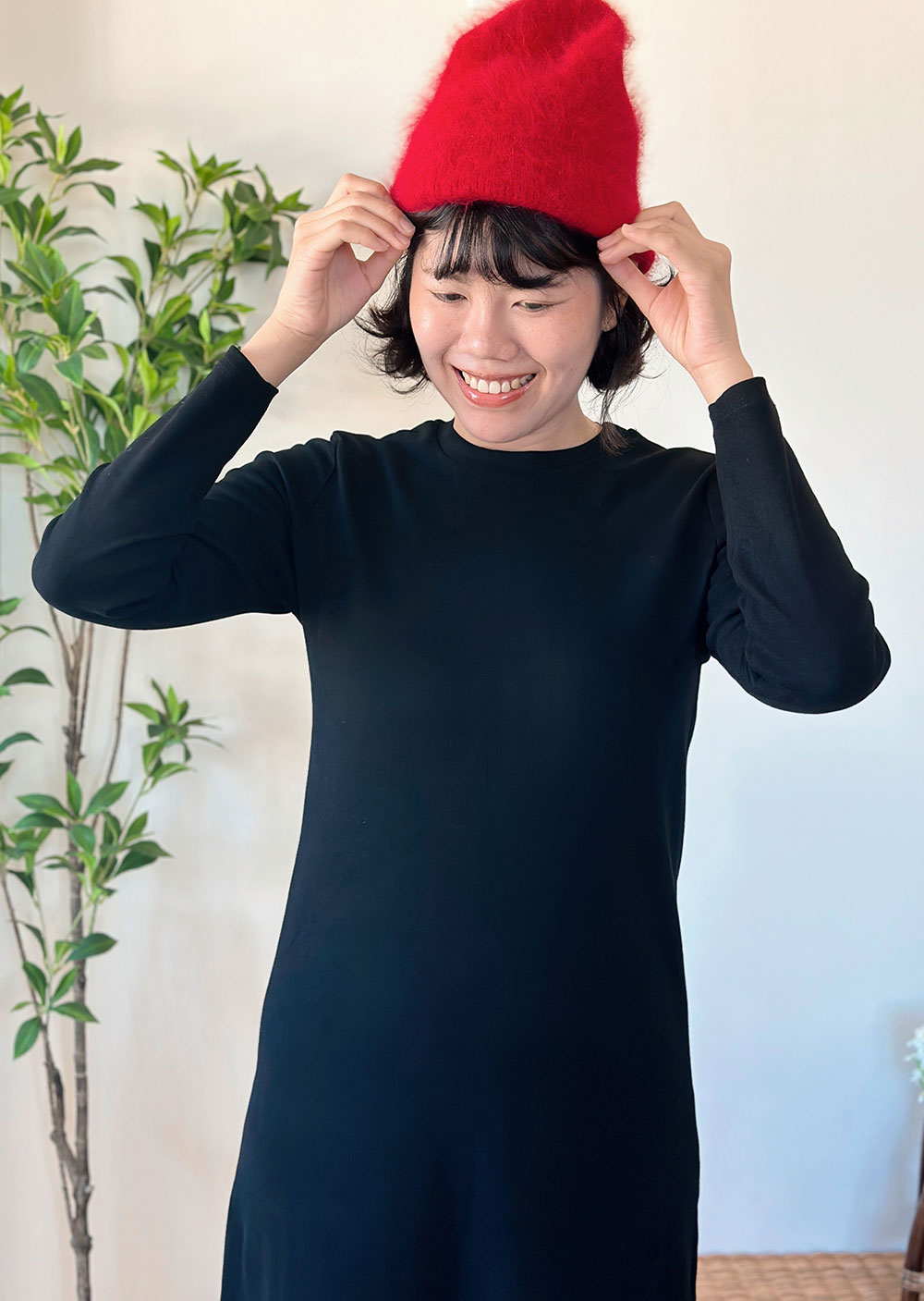 韓國極簡神纖洋裝6