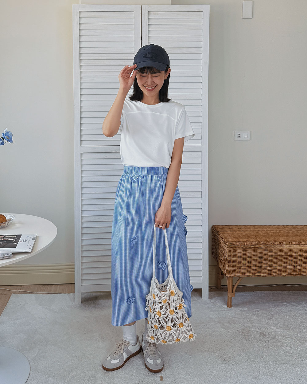 witharch莫代爾弧線tee-白2