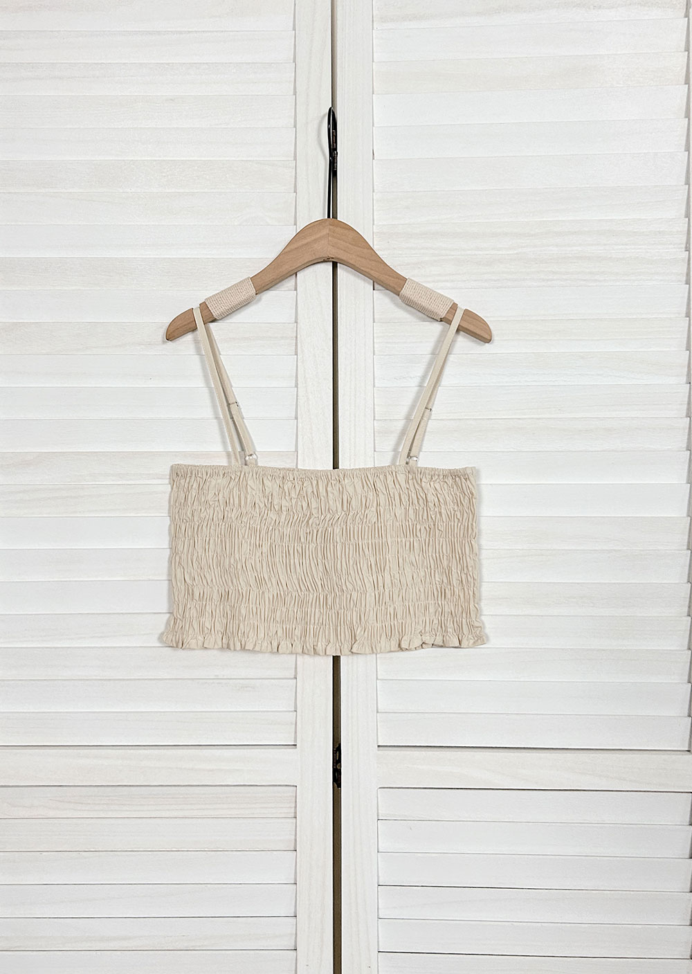 棉質設計感吊帶背心6