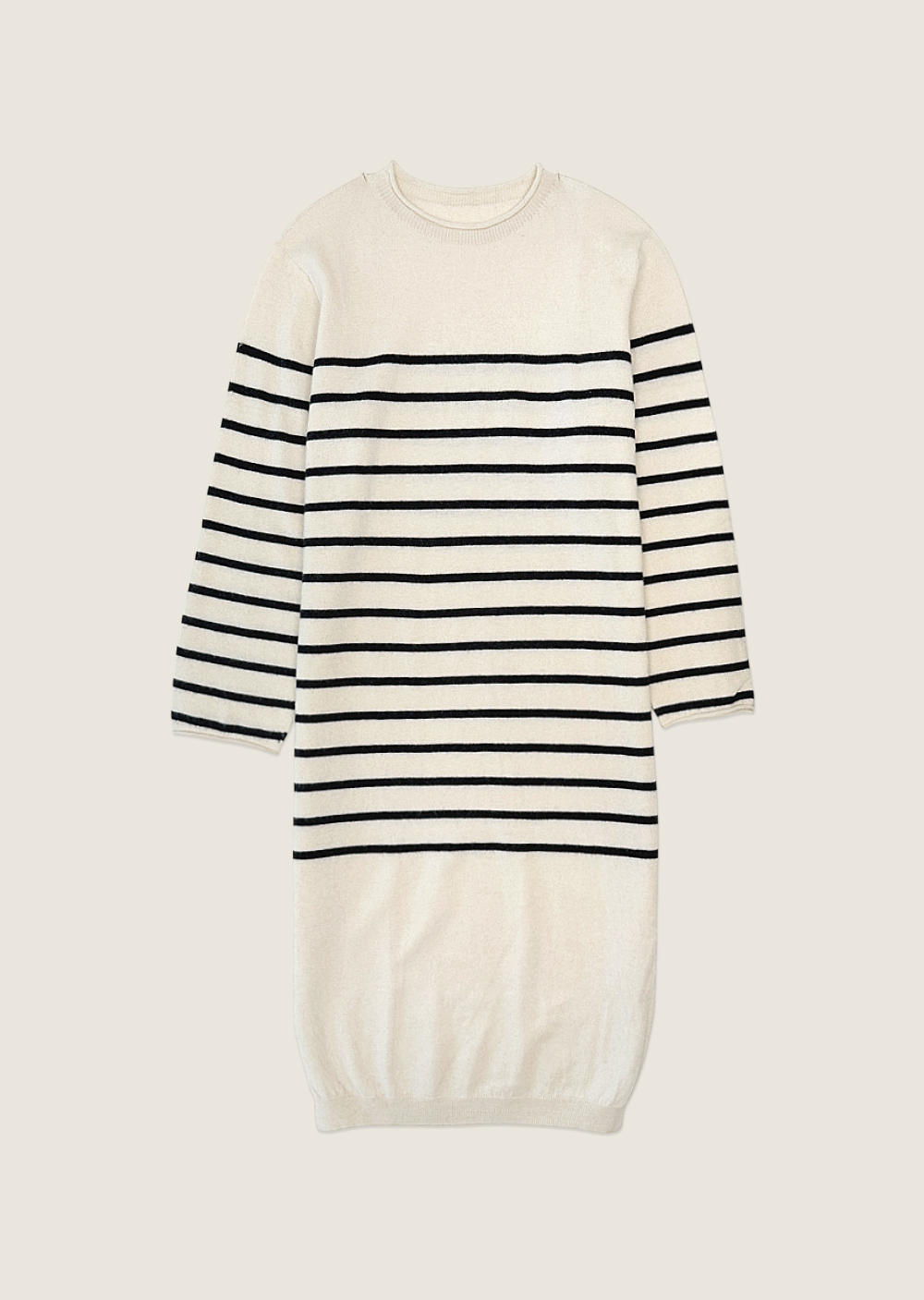 3D法式條紋洋裝