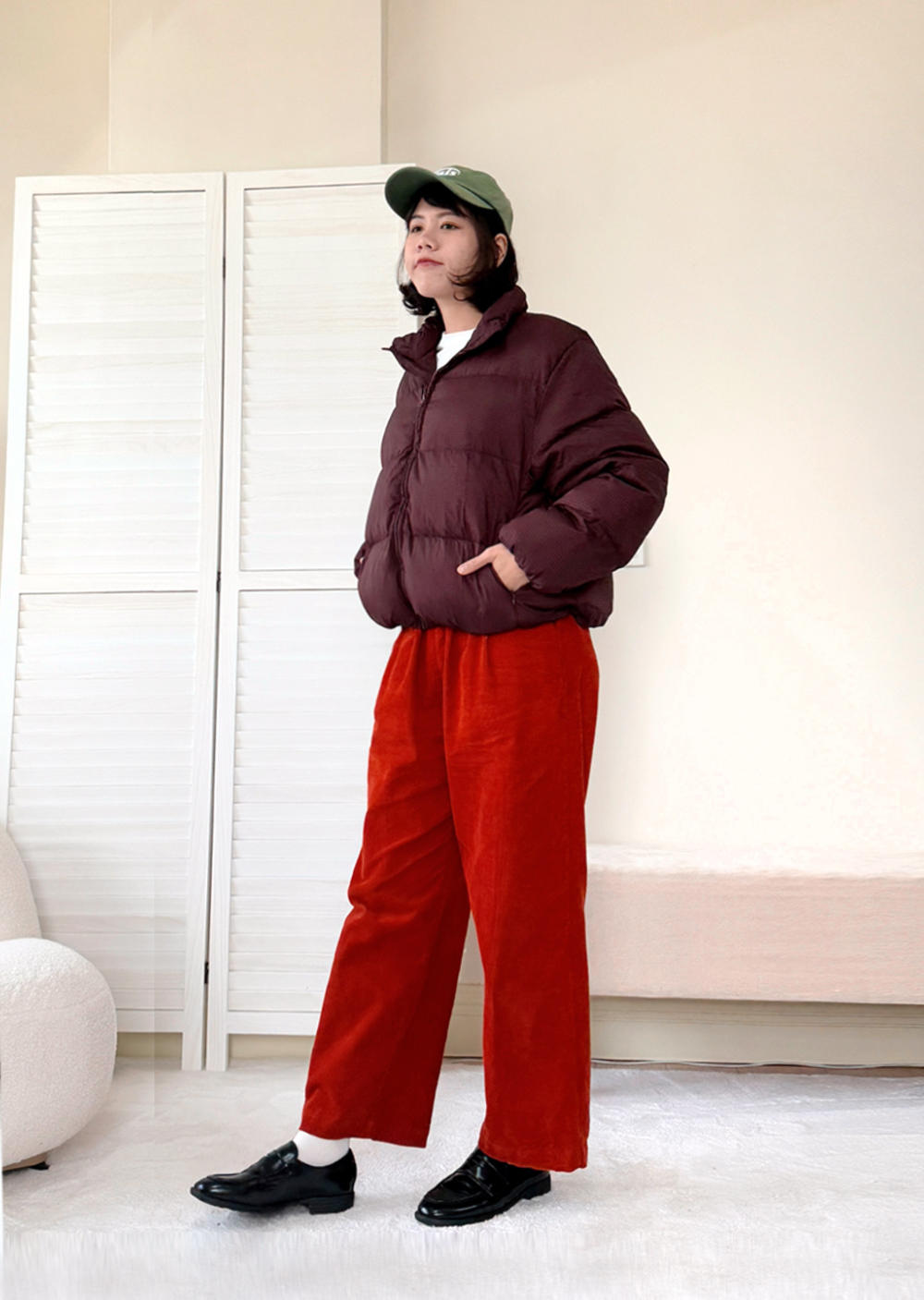 90鴨絨立領短外套2