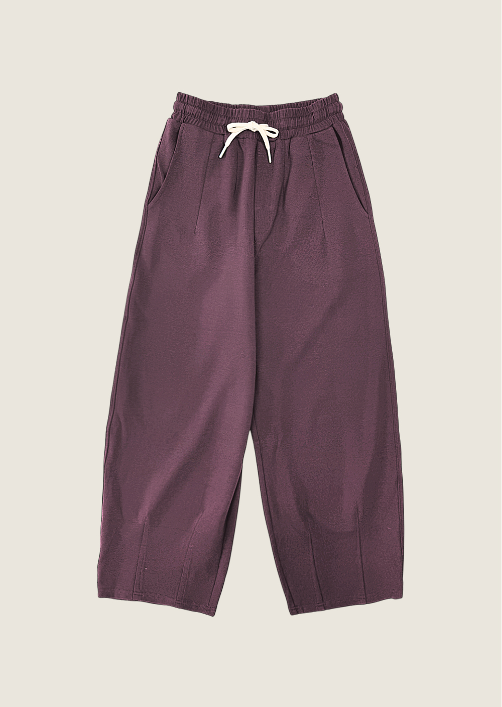 棉質鬆緊老爺褲