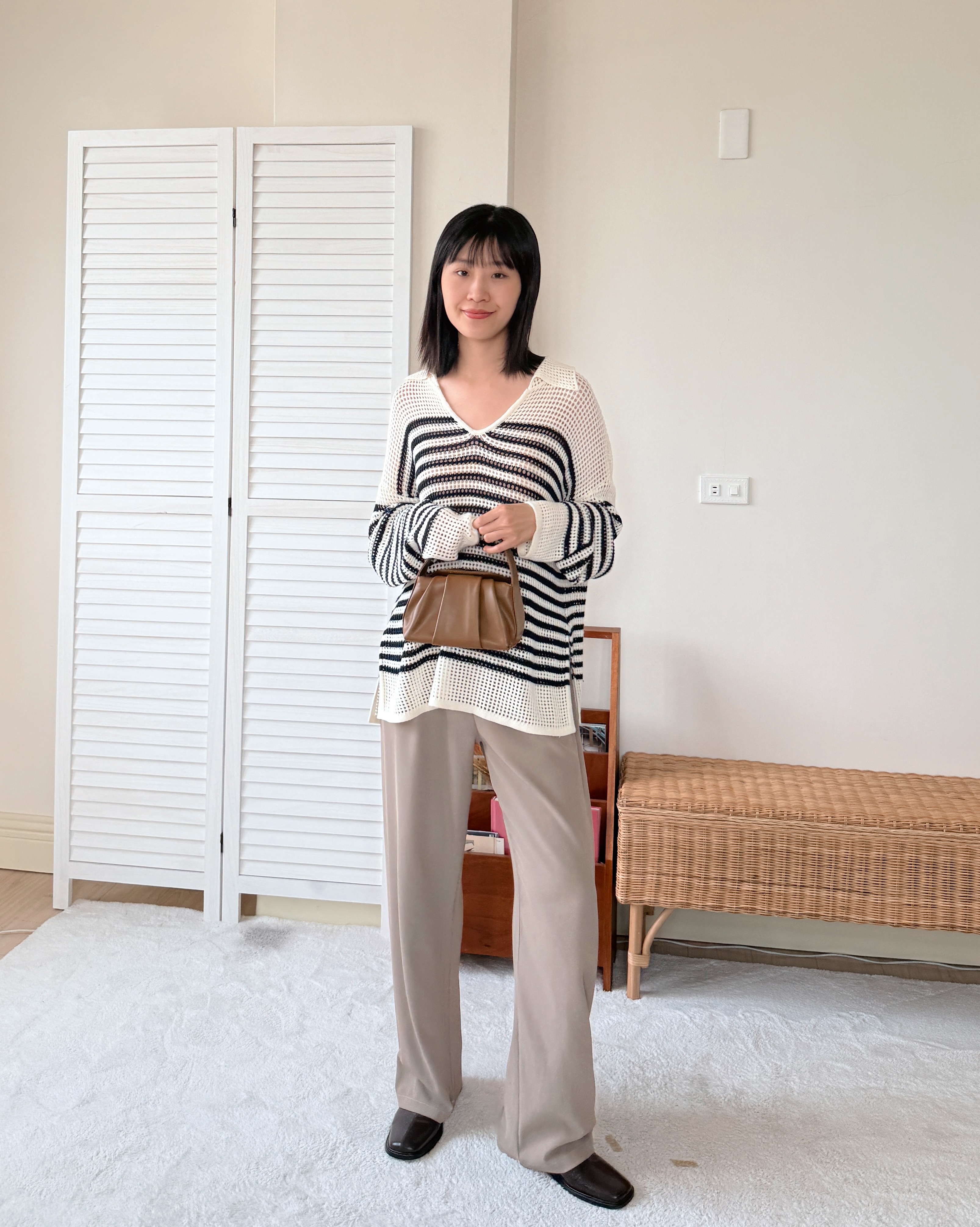 witharch法式條紋針織衫2