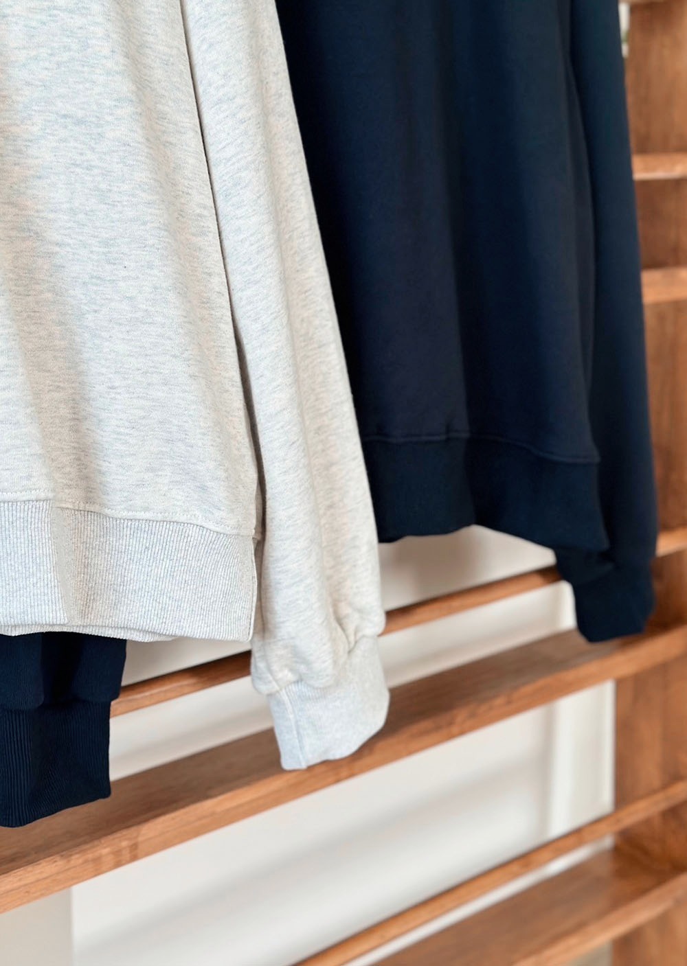 法式假兩件大學tee9