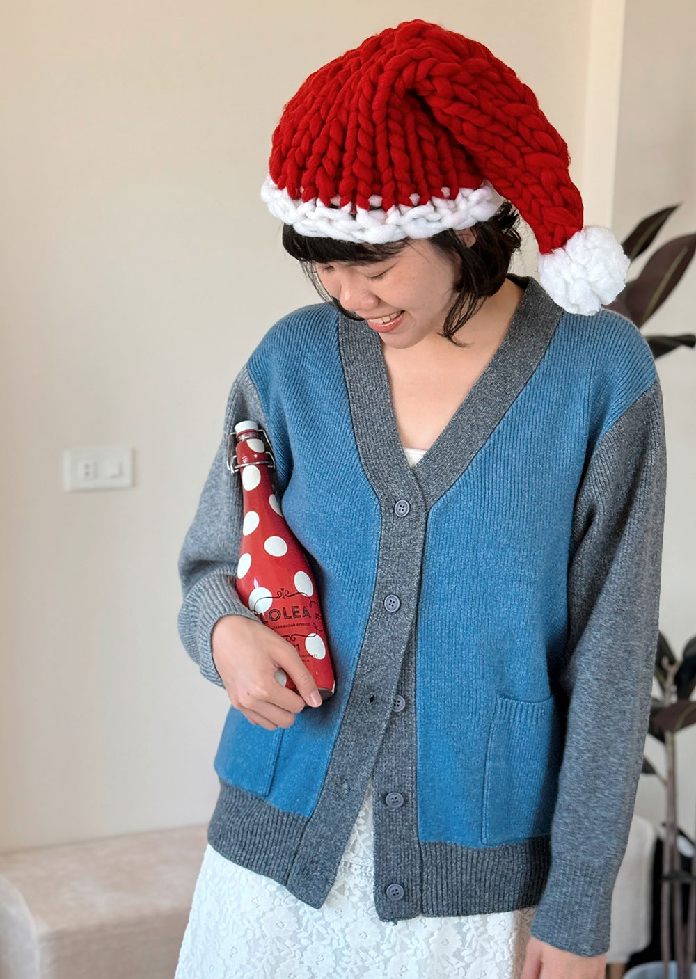 北歐粗針聖誕帽3