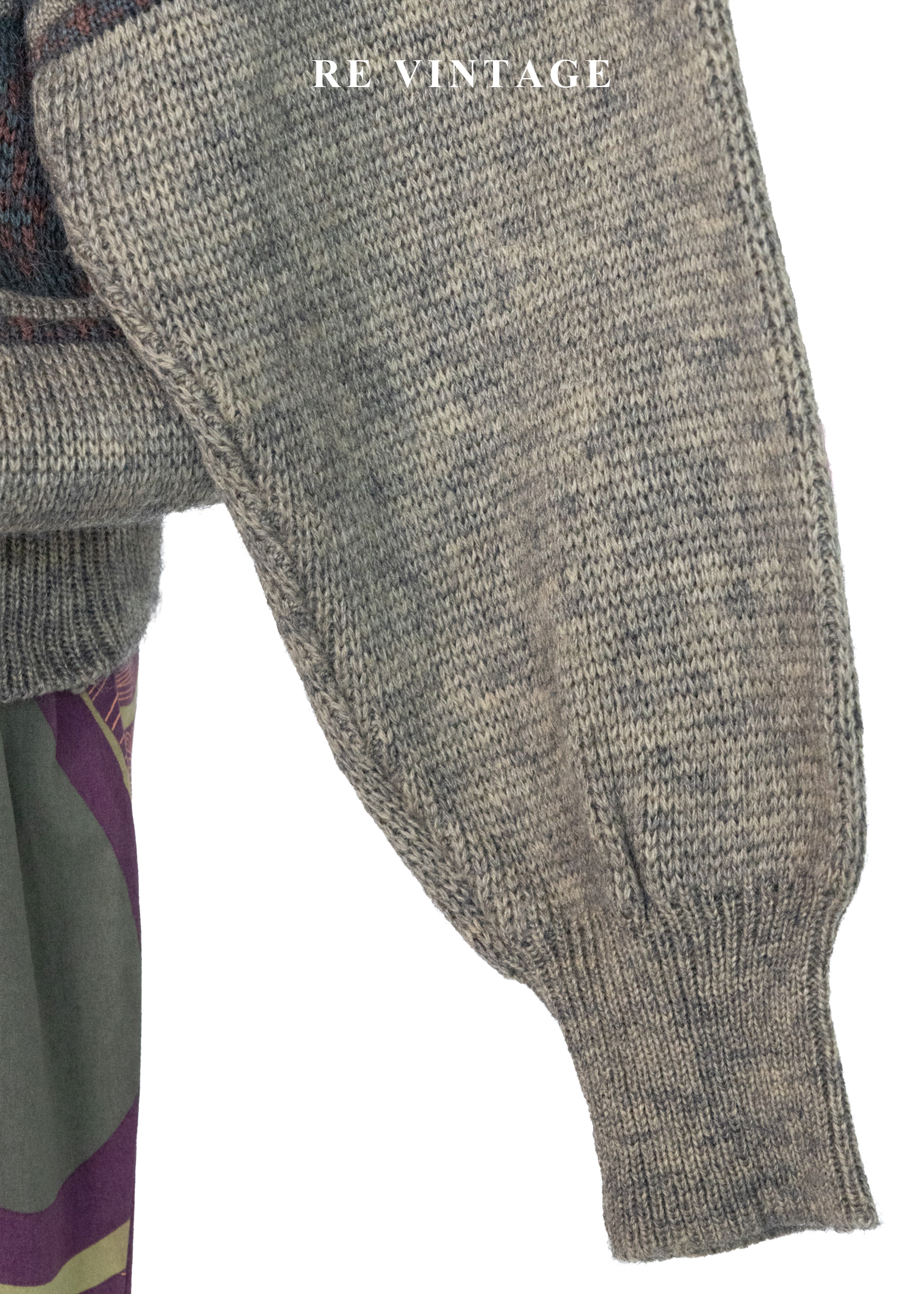 石林晨光幾何圖騰針織毛衣7