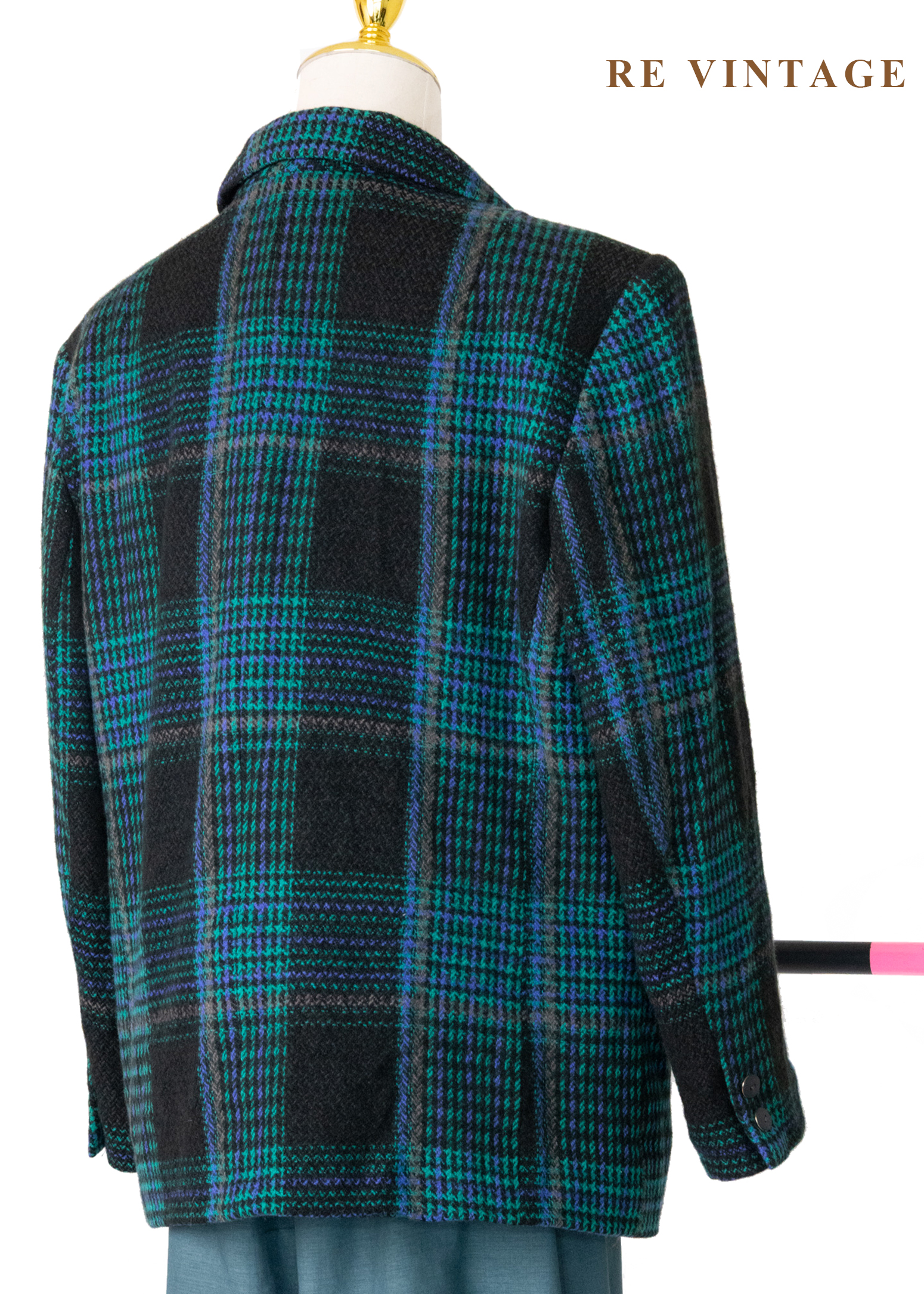 極光格律霓虹編織西裝外套11