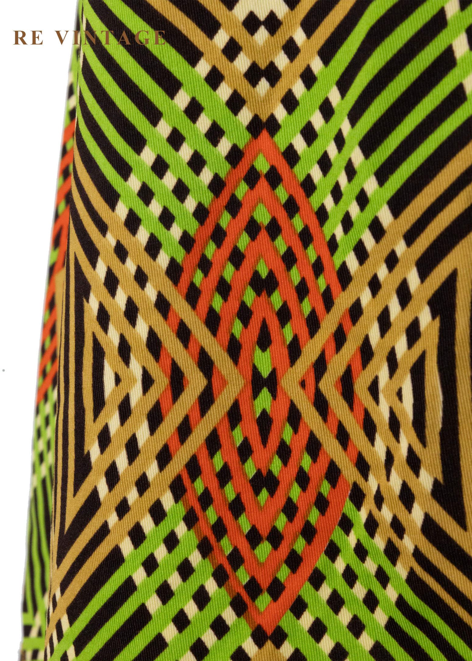 迷幻秩序幾何相撞短裙(27")6