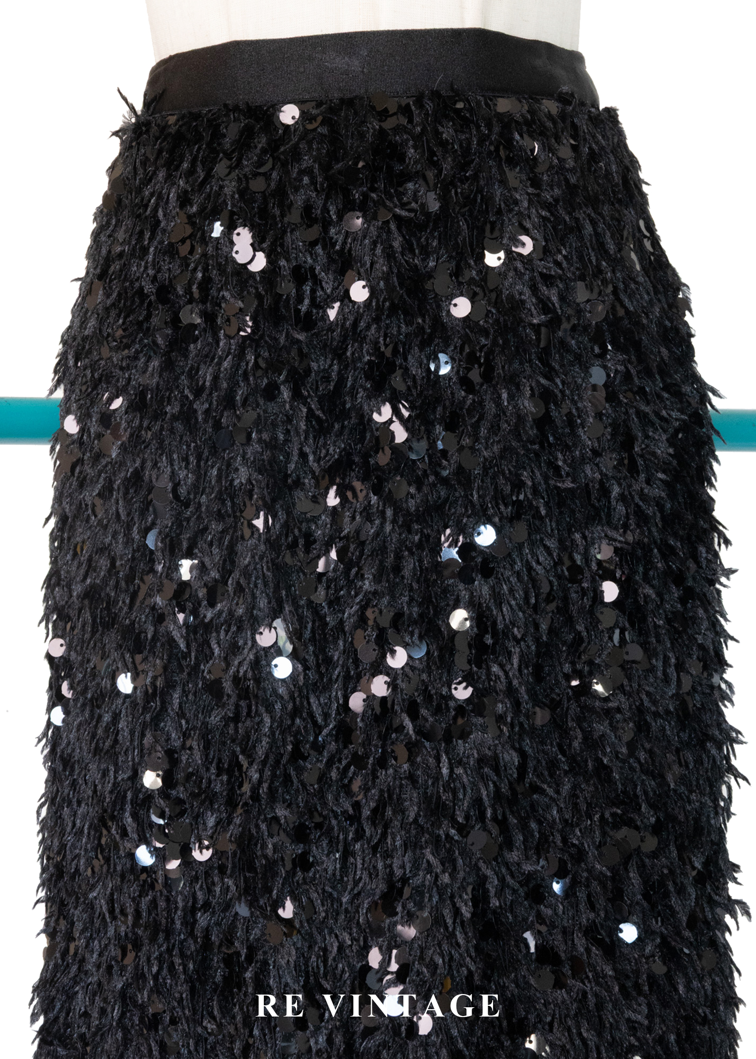 閃爍光點節奏毛毛長裙(21-30")11