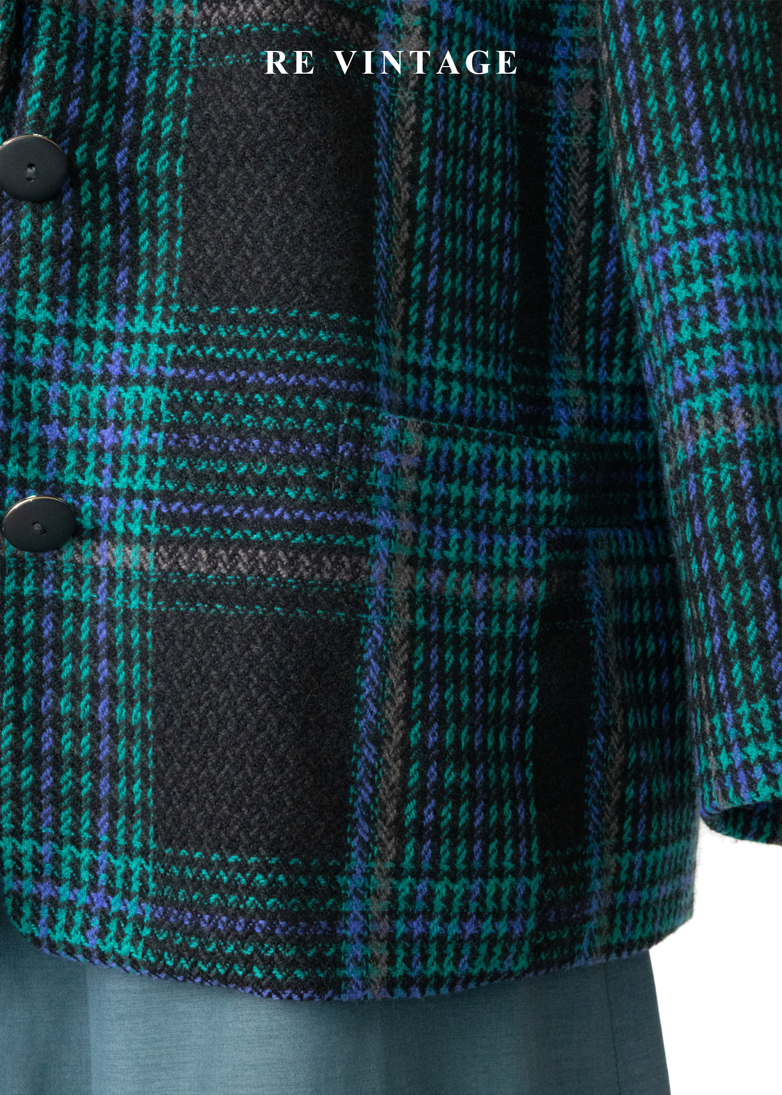 極光格律霓虹編織西裝外套7