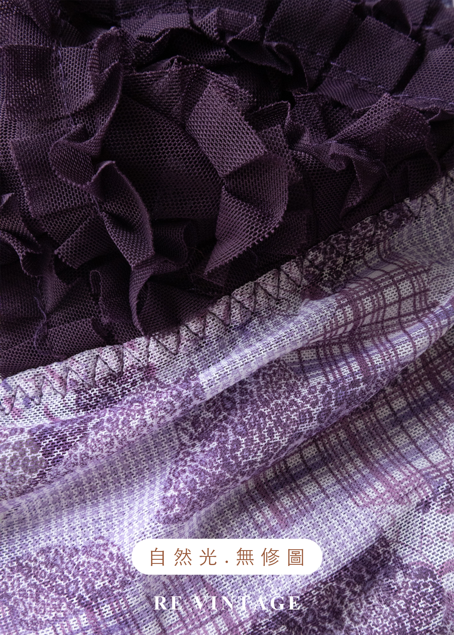 午夜的紫色華爾滋Paisley拼接細肩帶背心13