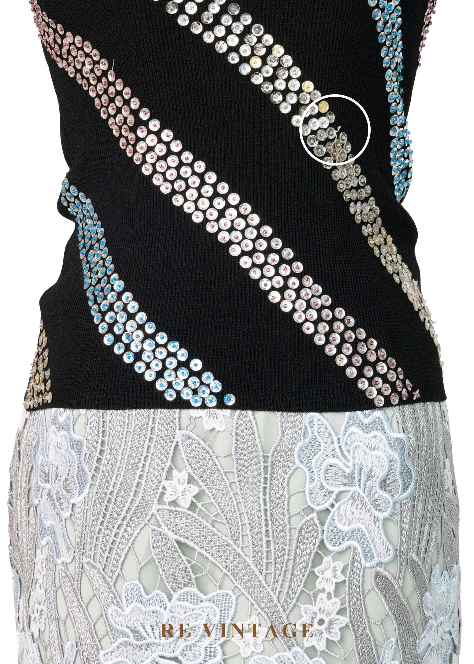 霓虹城市電流心跳針織背心14