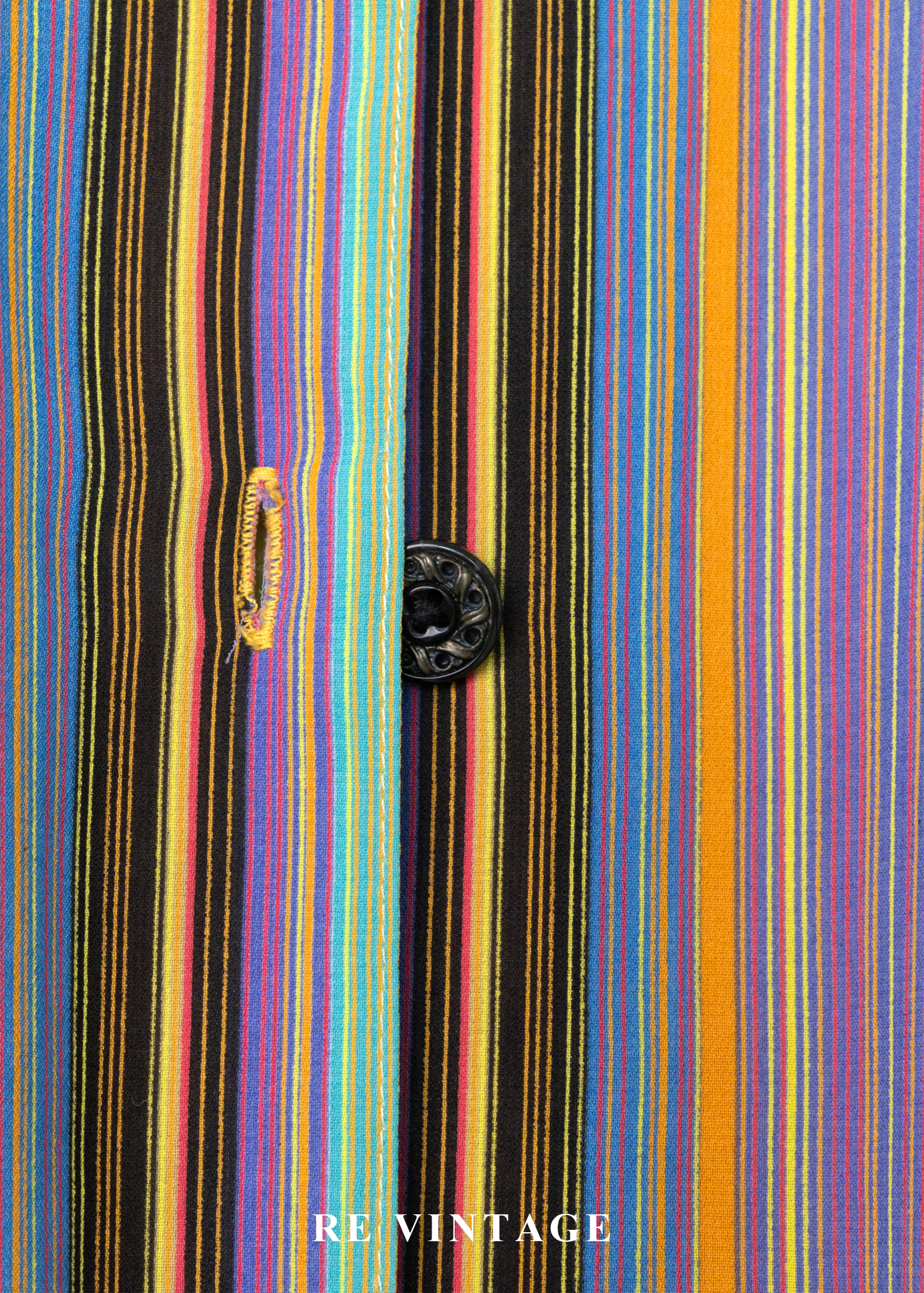 嘉年華條紋短袖襯衫5