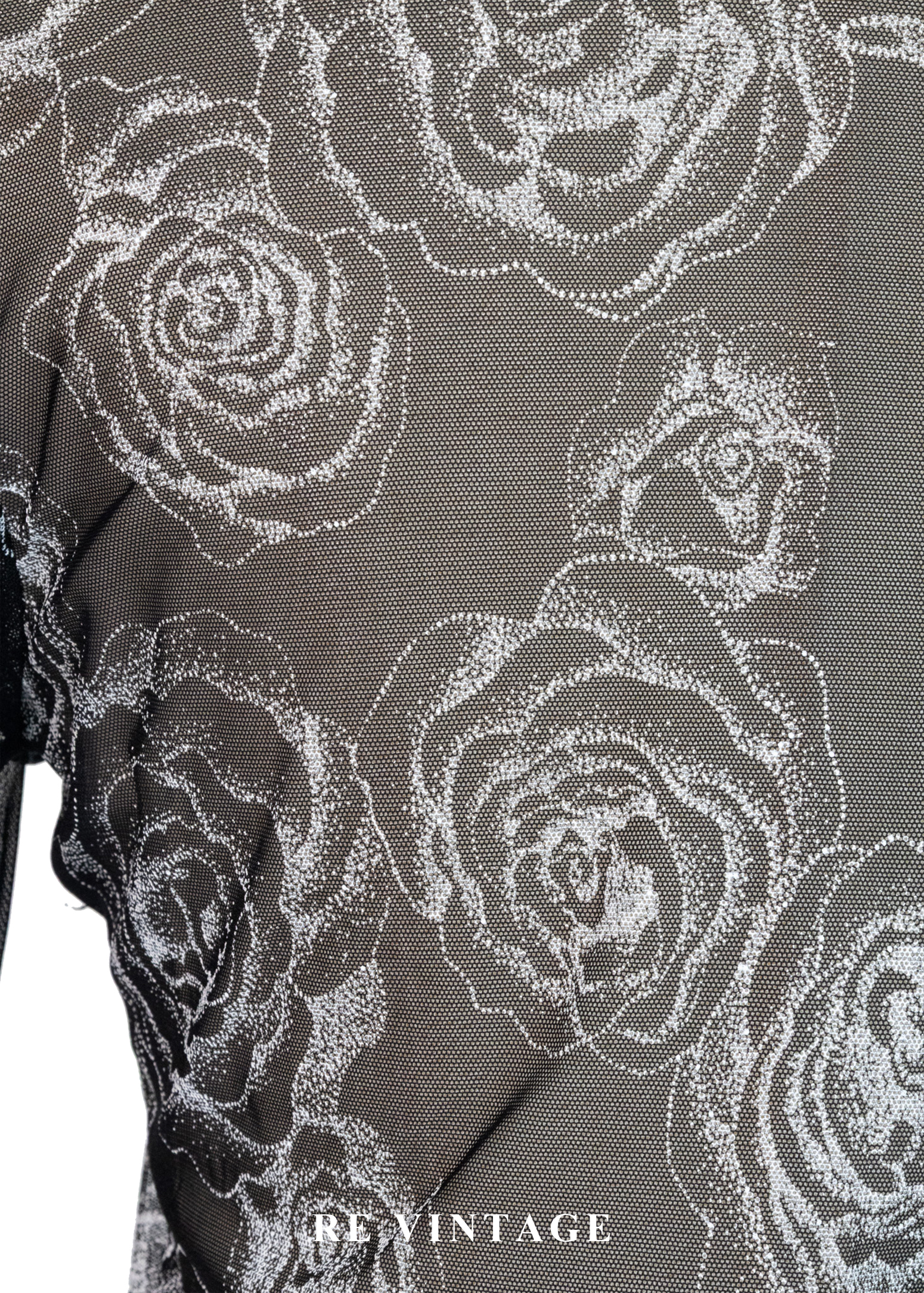 黑霧白玫瑰透膚上衣7