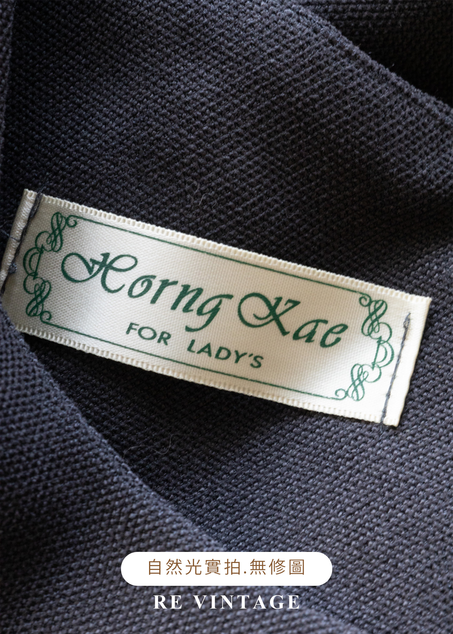 質感單品 - 詩意刺繡花卉深灰色秋冬洋裝14