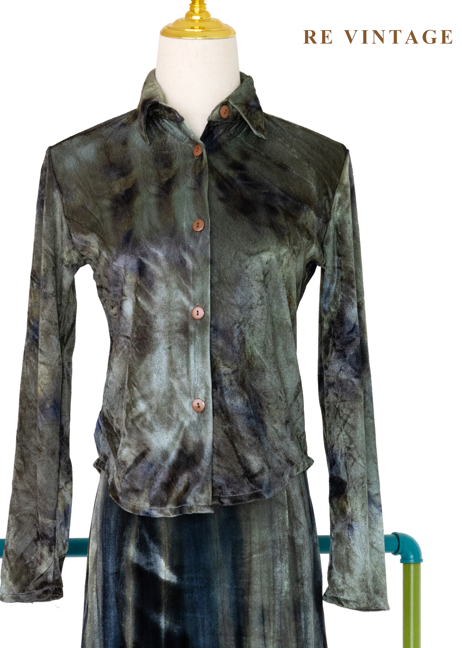 森林的呼吸絨布長袖上衣