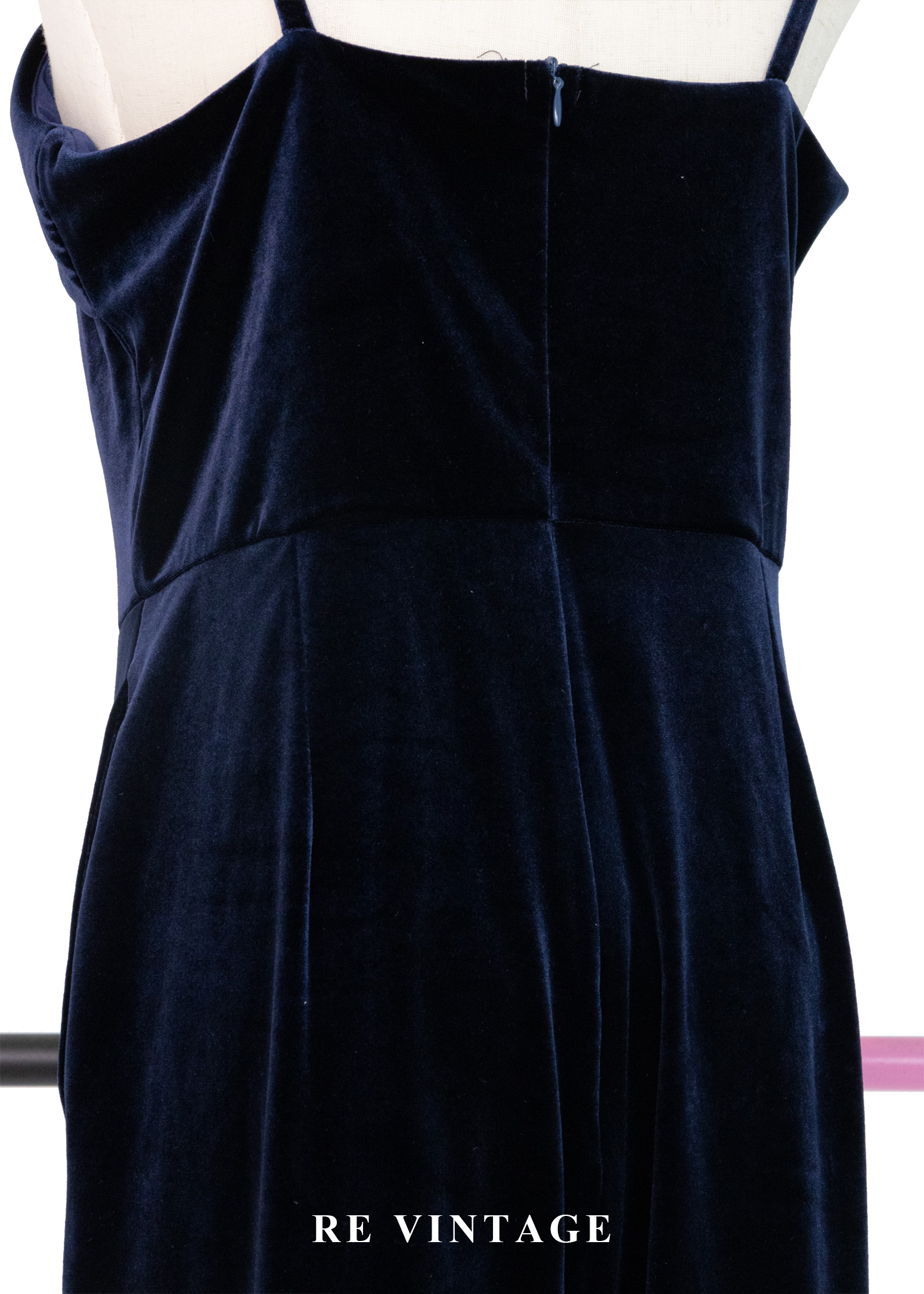 深藍海裡的美人魚細肩帶連身褲11