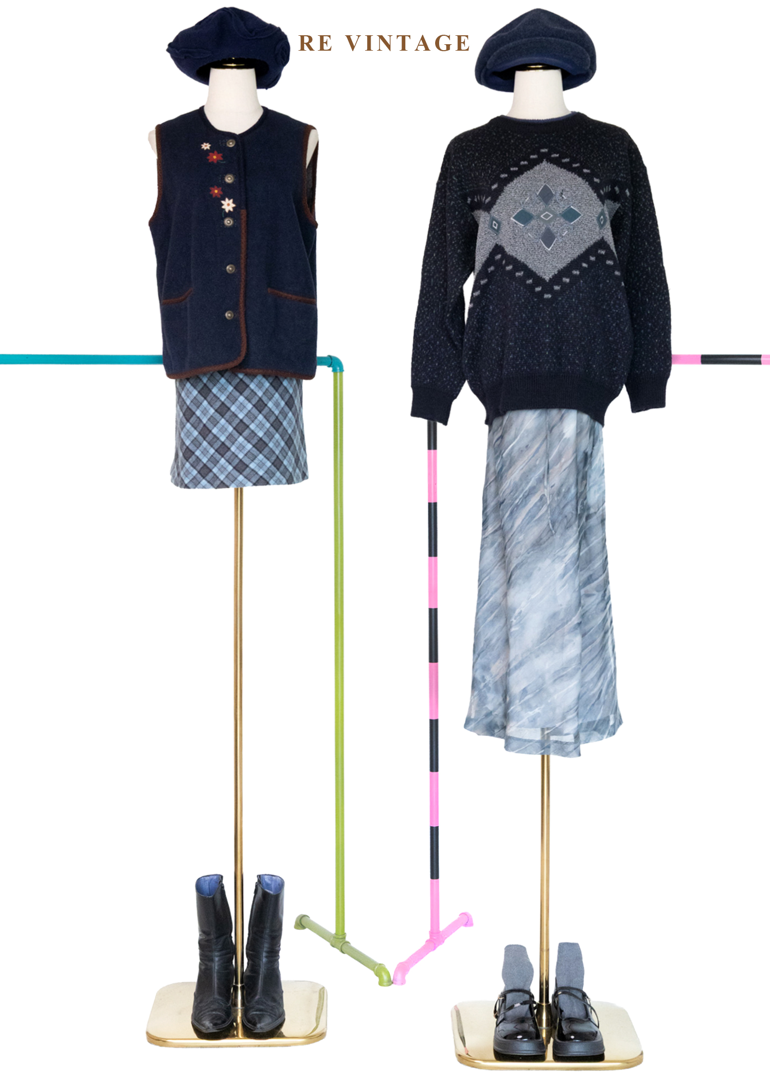 阿爾卑斯山小花背心2