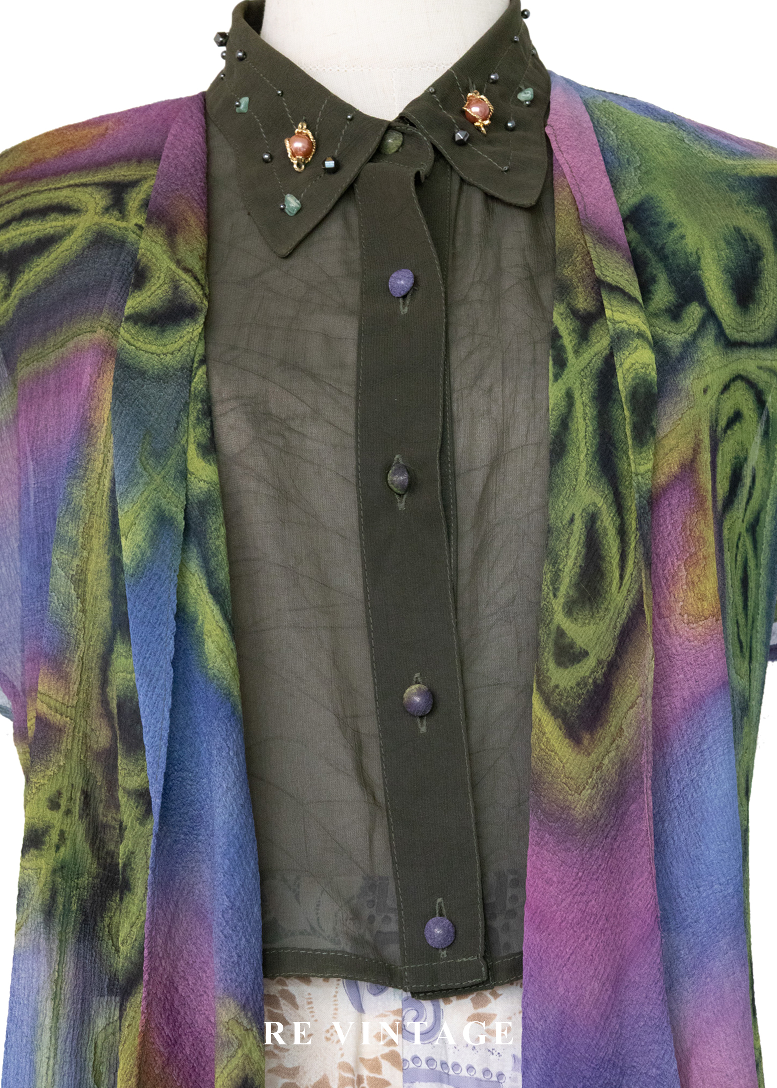 綠光海市蜃樓上衣3