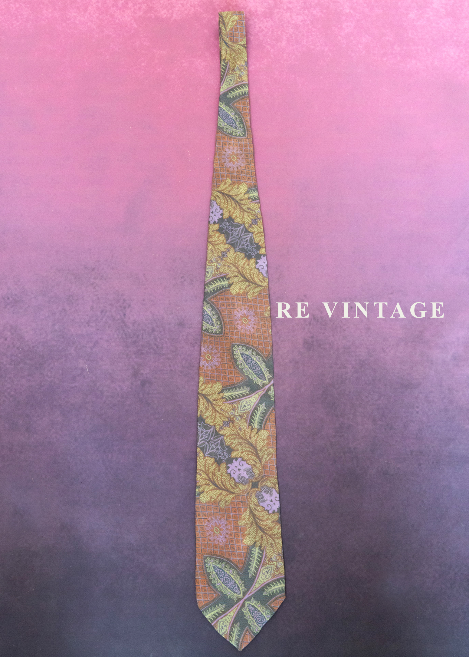 華麗的曲線與繁華交錯領帶3