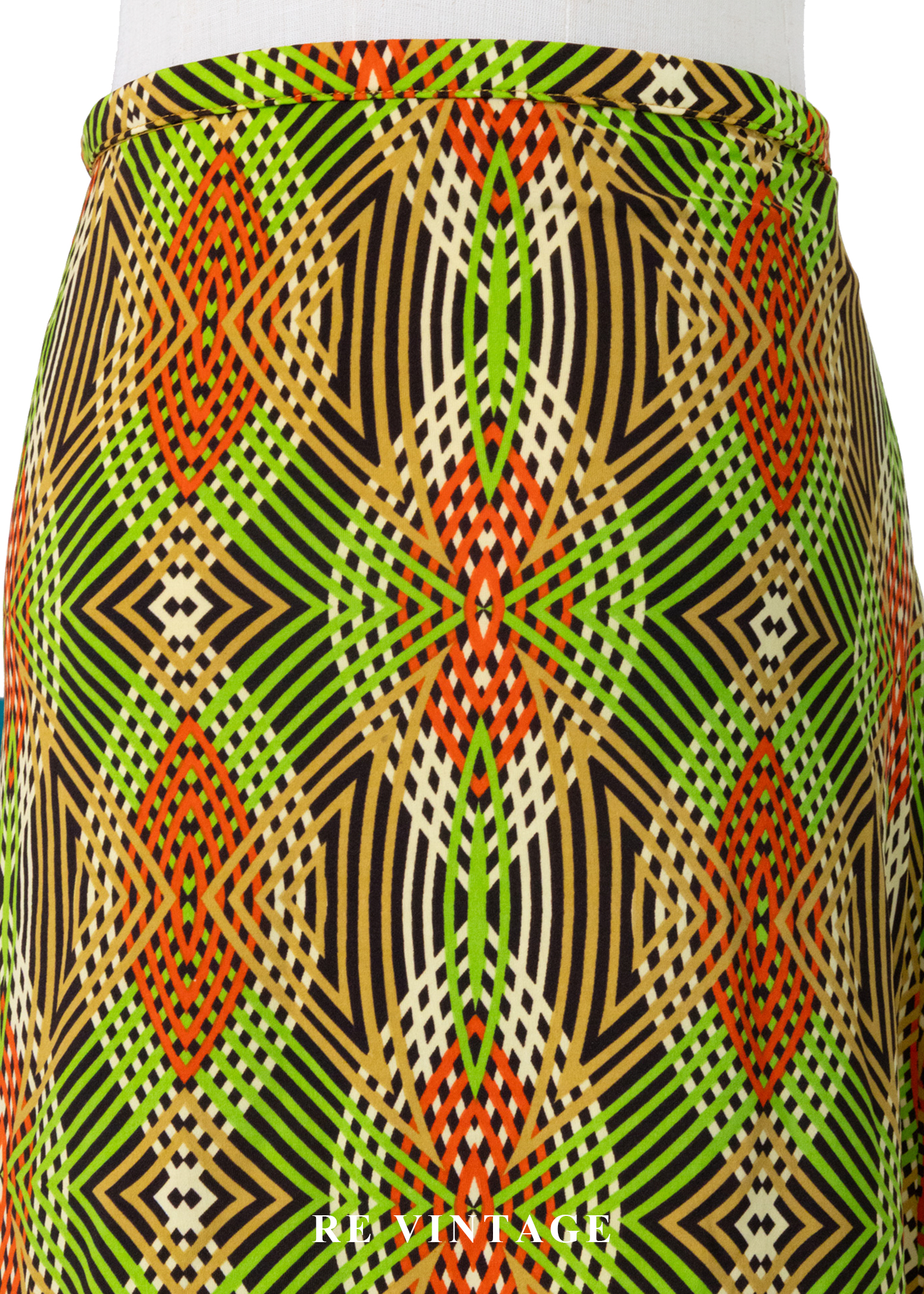 迷幻秩序幾何相撞短裙(27")8