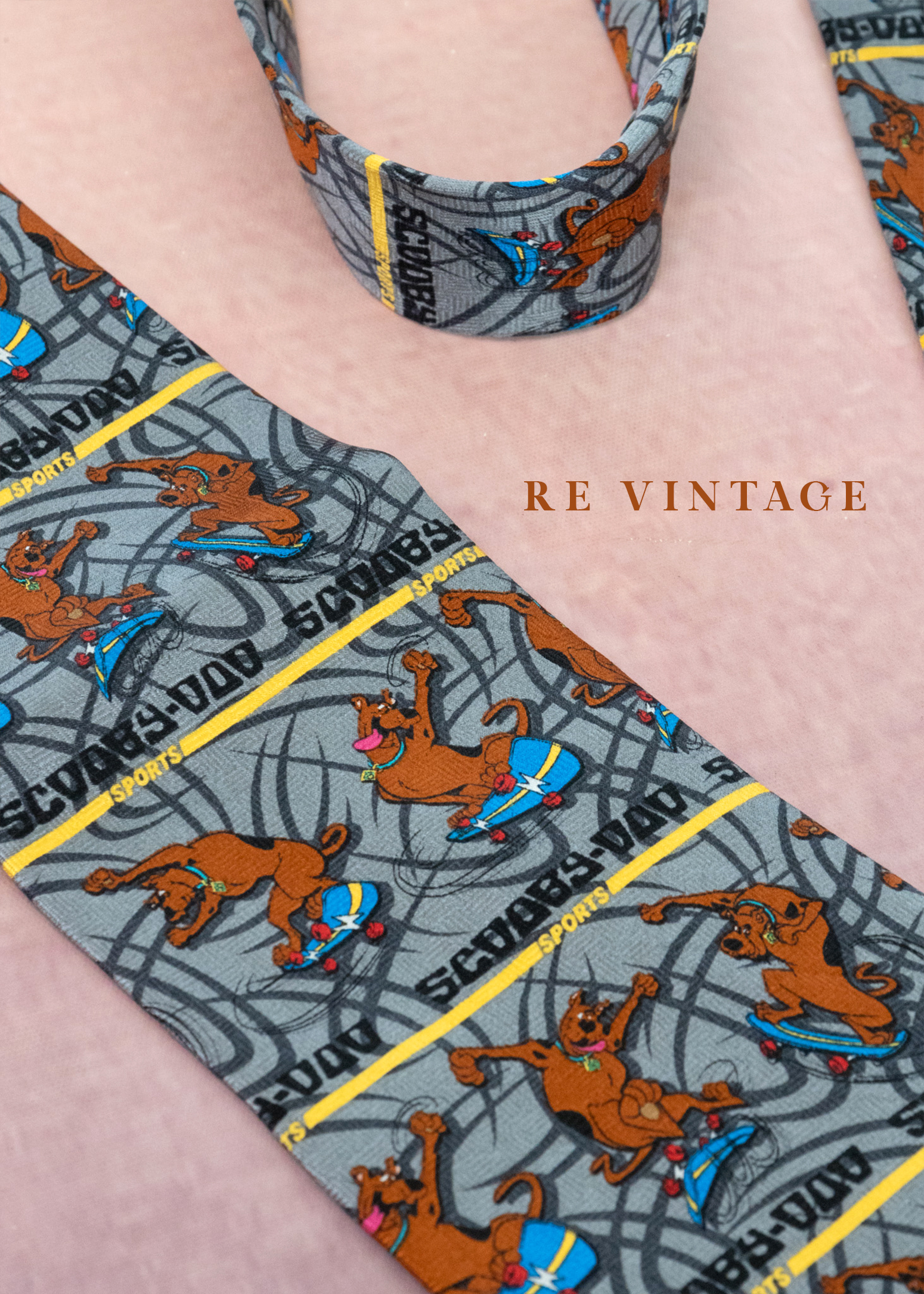 Scooby-Doo 滿花領帶1