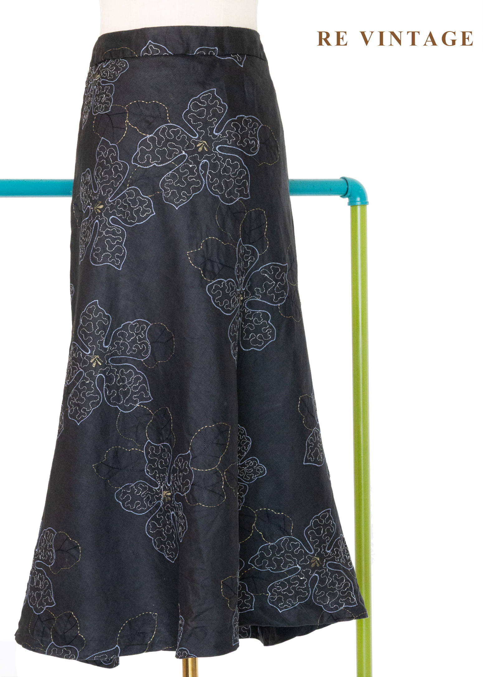 華麗金銀刺繡花花美裙 (30")8